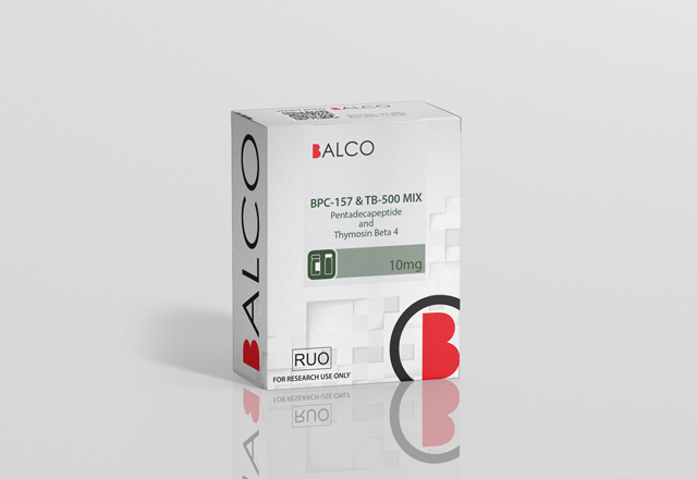 Peptide Mix (BPC-157 + TB-500) — 10mg Récupération & Régénération testé en laboratoire flacon 10mg Lyophilized Powder