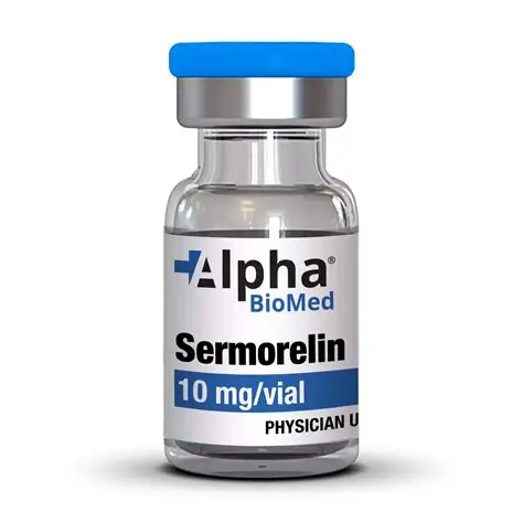 Sermorelin (GHRH 1-29) — 5mg Sécrétagogues d'Hormone de Croissance testé en laboratoire flacon 5mg Lyophilized Powder